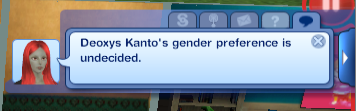 Deoxys's Gender Preference
